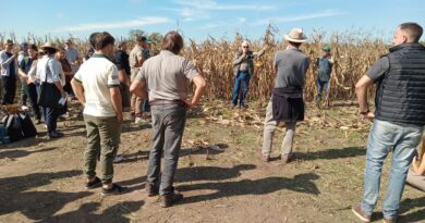 Ensayos y demostración a campo en Lobos.